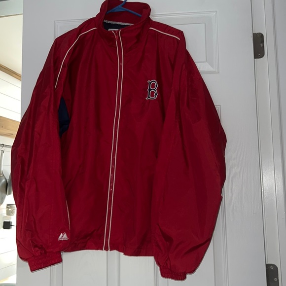 MAJESTIC brand Red Sox jacket ⚾️🏟 - Picture 1 of 10